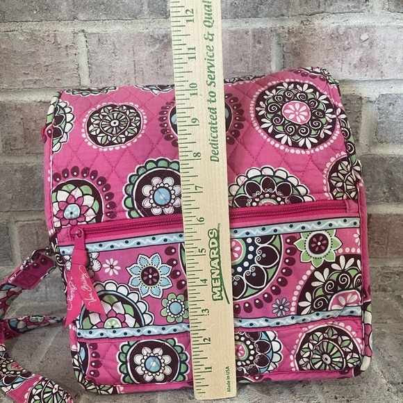 Vera Bradley Crossbody Bag with Floral Pattern - Picture 5 of 11